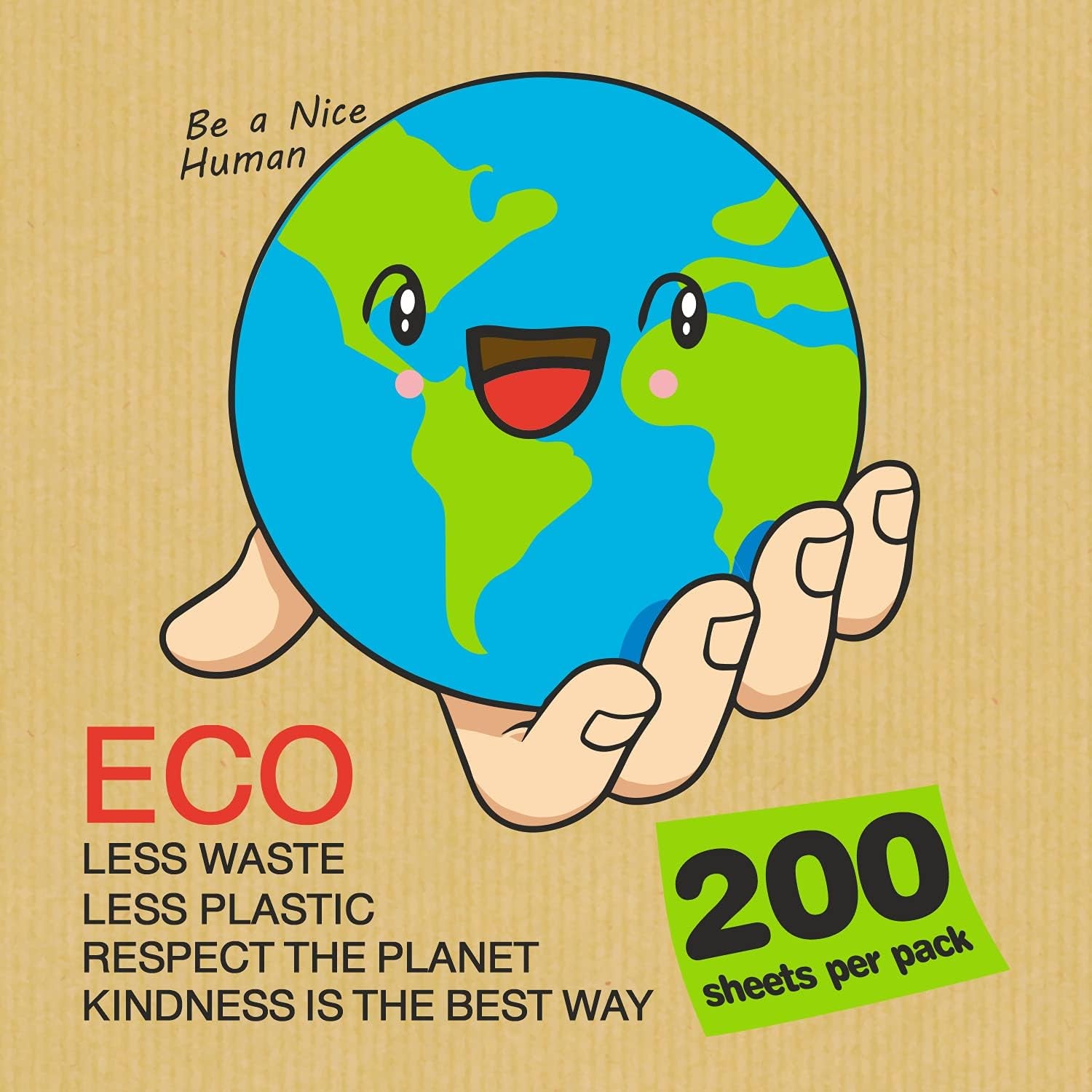 Recycled Kitchen Rolls | 2 Recycled Rolls Wrapped in Paper, Equivalent to 5 Standard Rolls | Plastic Free | FSC® and Ecolabel Certified