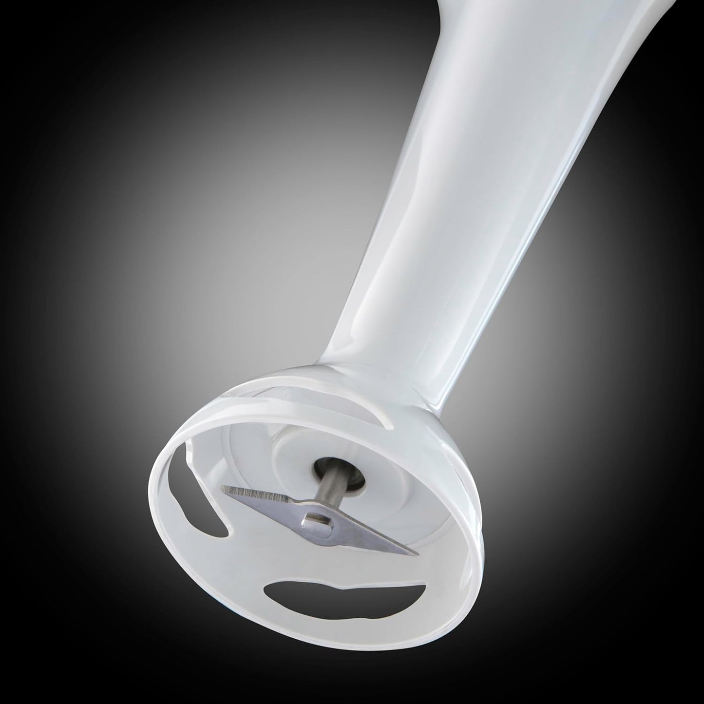 Food Collection Electric Hand Blender, 2 Speeds and Pulse Technology, Detachable Blending Leg for Easy Cleaning, Stainless Steel Blades, 200W, 22241, White