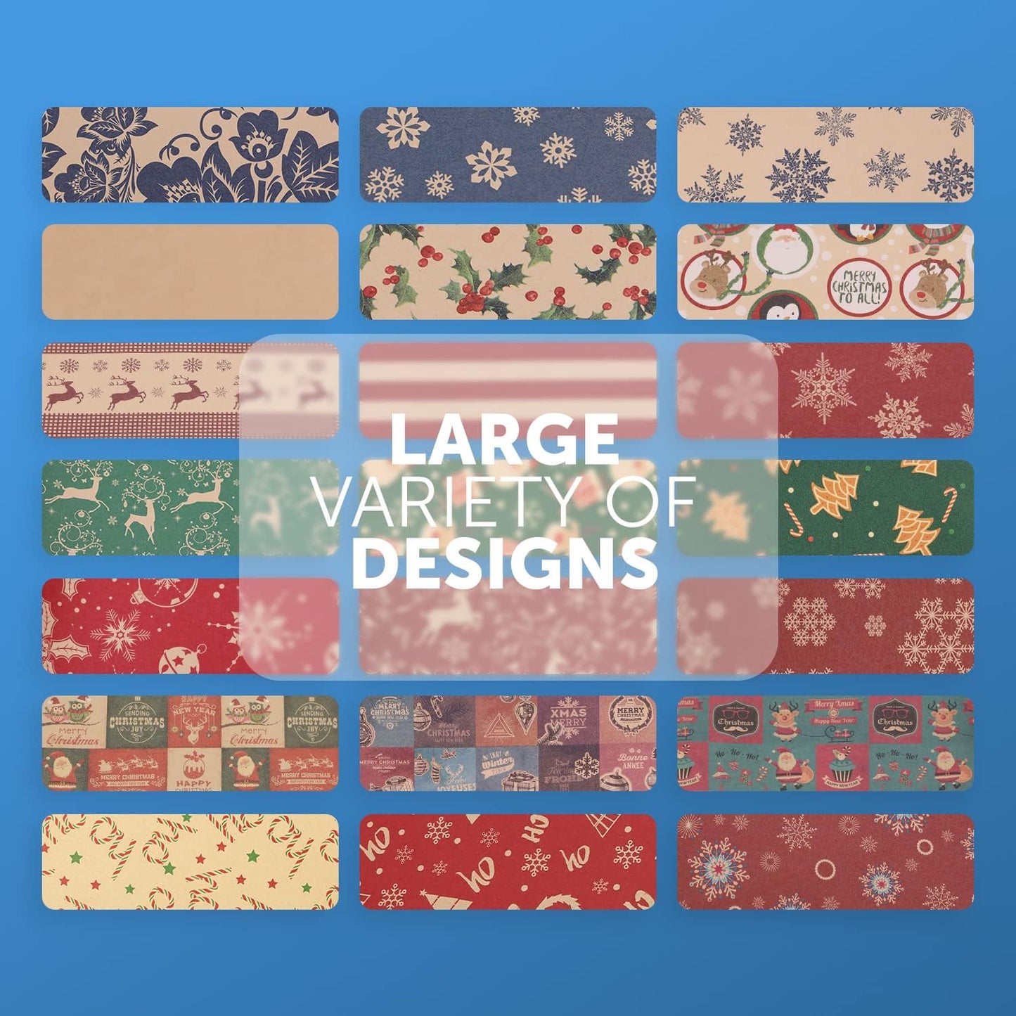 Heavy Duty Brown Kraft Wrapping Paper Roll 90Gsm (500Mm X 25M)