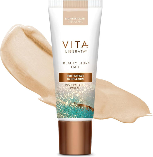 Beauty Blur Face - Lighter Light, BB Cream, Hydrating Skin Finish, Radiant Glow & Flawless Finish, 30Ml