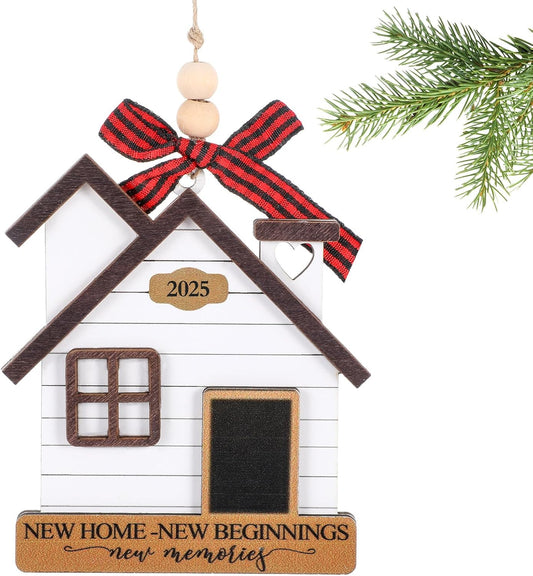 New Home Ornament 2025, House Warming Gifts House Warming Gifts New Home for Women Couple Homeowners New Home Owners Gift Ideas First Christmas New Home Ornament 2025
