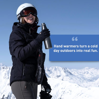 Handwarmers - 10 or 40 Pairs - EXTRA WARM - Hand Heat Pads - 12 Hours Warm Hands - Instant Heat - Air Activated - Purely Natural