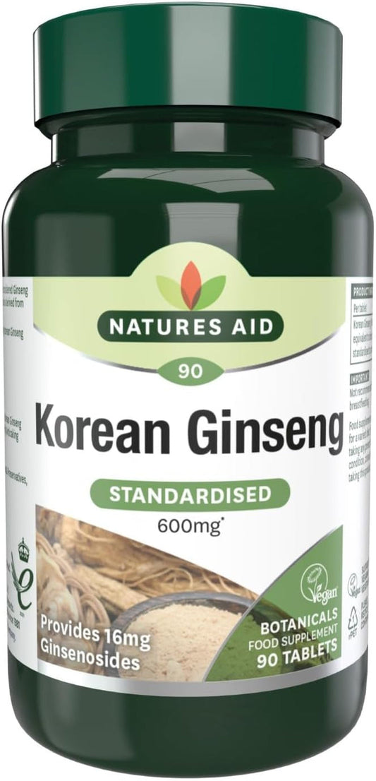 Korean Ginseng 40Mg - Pack of 90 Tablets