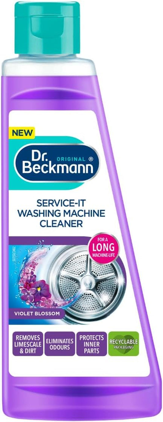Service-It Washing Machine Cleaner | Violet Blossom | Removes Limescale and Bad Odours | 250Ml