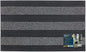 Woodford Outdoor Rubber Backed Scraper Door Mat, Grey, 46 X 76 Cm