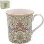 British Designed Coffee Mug | Ceramic Coffee Mugs for Home or Work | Large Mugs for Hot Drinks | Hyacinth 2 Tea and Coffee Cups - William Morris
