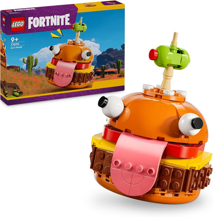 Fortnite Durrr Burger Set, Video Game Character Building Toy for 9 plus Year Old Boys & Girls, Collectible Figure, Creative Birthday Gift for Kids, Teens and Gamers 77070