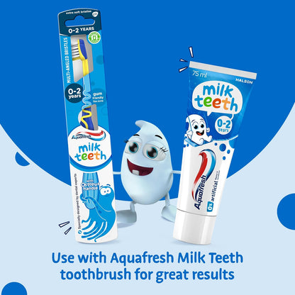 Milk Teeth Baby Toothpaste 0-2 Years, Toddler Toothpaste for Infants, Gentle Care for Milk Teeth, 50Ml