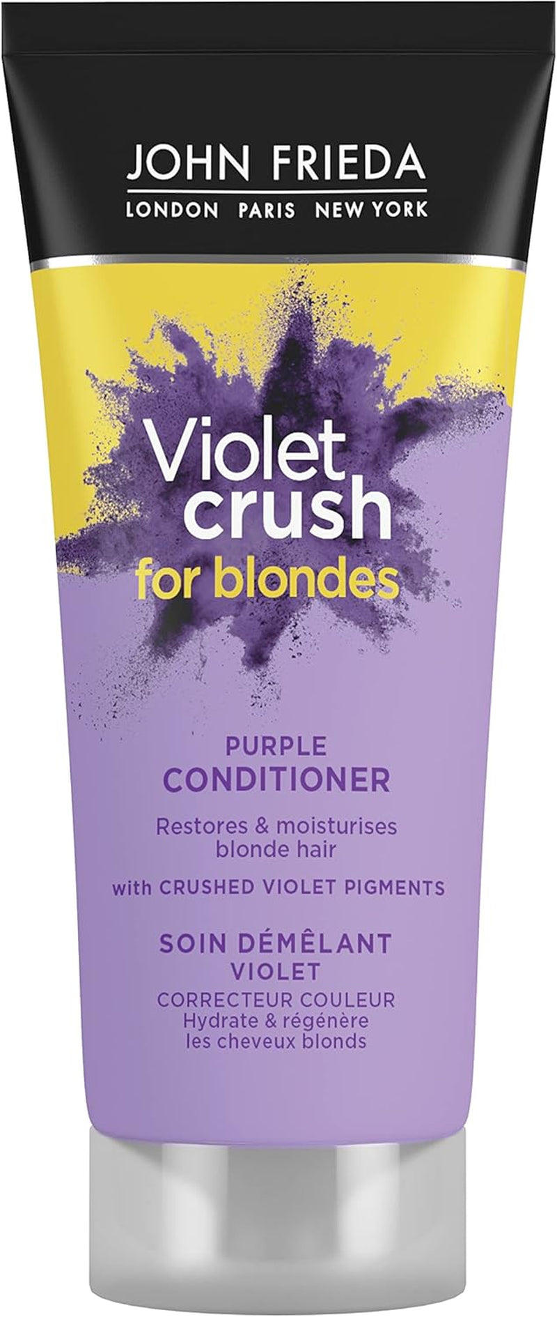 Violet Crush for Blondes Toning Conditioner for Blonde Hair, Purple Conditioner for Blondes 75 Ml