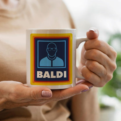 Baldi Gift Mug Funny Gift for Bald Man Gift for Bald Dad. Gift for Stepdad. Baldi Mug Gift for Fathers Fathers Day Mug Grandad Mug Funny Novelty Bald Mens Boys Gift Present for Dad