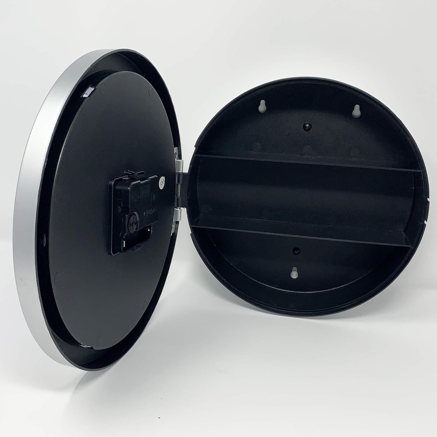 Wall Clock Hidden Safe Secret Wall Clock Safes Container Box for Money Stash Valuables Jewelry Cash Storage Safe Box Kitchen Storage Man Cave Secret Stash Box