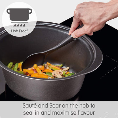 Slow Cooker Sear and Stew 460014 3.5L Red Slowcooker