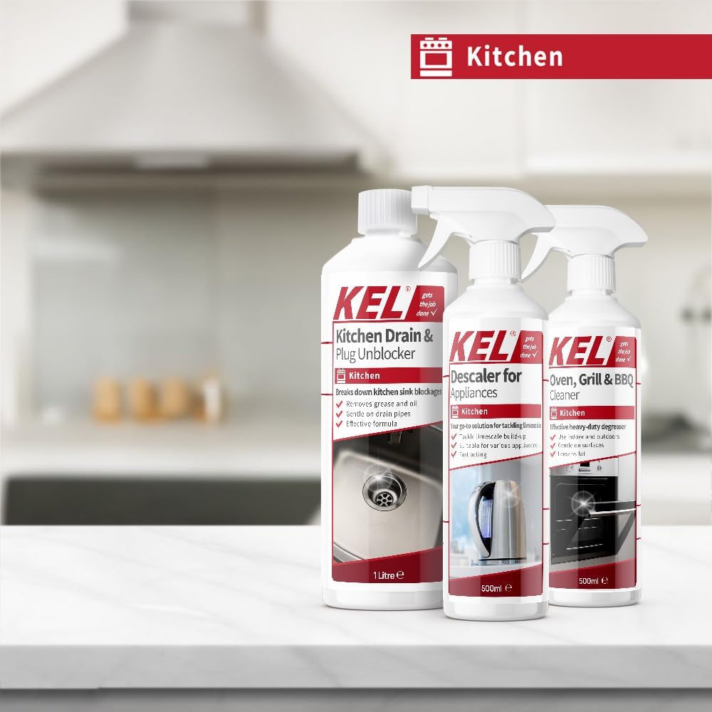 - Oven, Grill, & BBQ Cleaner Spray, Removes Baked on Food & Burnt-In Grease Fast, for Kitchen & Outdoors - 500Ml