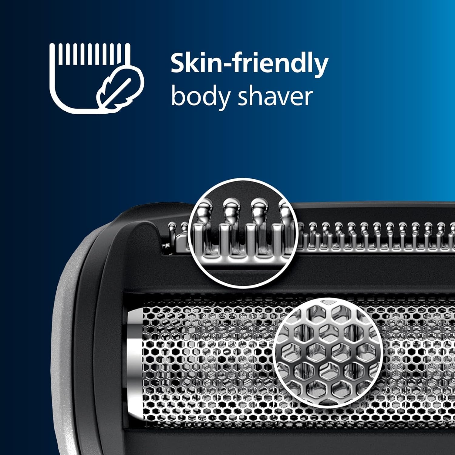 Series 7000 Showerproof Body Groomer and Trimmer - BG7025/13