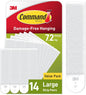 Large Picture Hanging Strips, Value Pack - 14 Pairs (28 Strips) Adhesive Strips - for Pictures, Frames, Mirrors, Wall Décor - Damage Free Hanging
