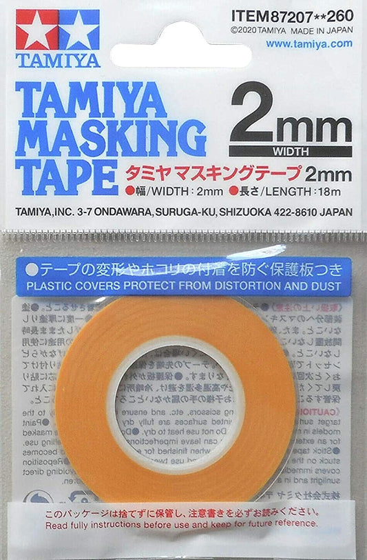 87207 Masking Tape 2 Mm/18 M, Model Making, Accessories