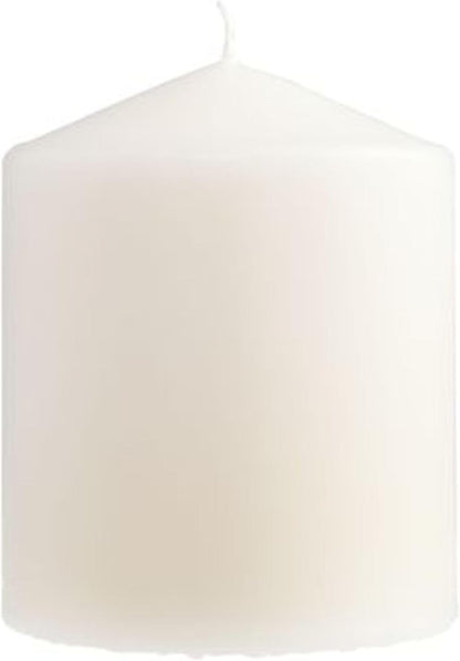 Candles - Altar Candle - 100Mm X 80Mm - Unscented - up to 50 Hour Burn Time - Smokeless & Dripless
