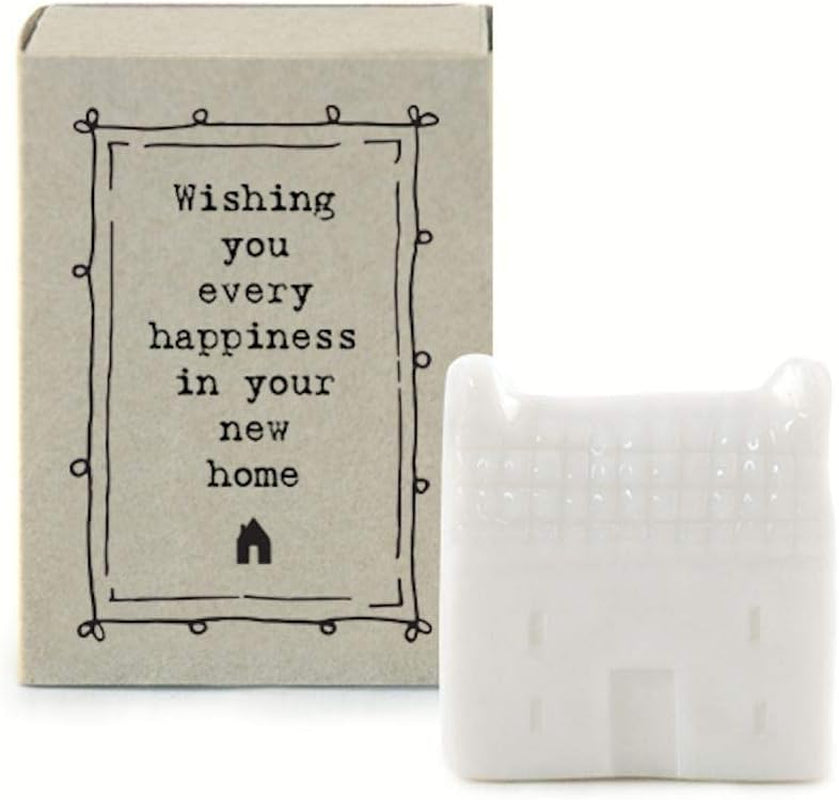 MINI Matchbox Wishing You Every Happiness in Your New Home | New Home Gift | Keepsake House Move Gift | Letterbox Gift