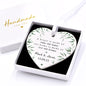 Our New Home Plaque, House Warming Gifts New Home, Personalised Our Home Gift for Family Couple, White Ceramic Heart Plaque Gift, with Gift Box