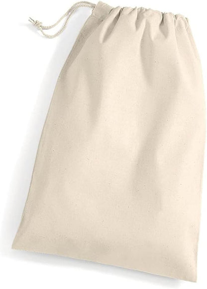 Personalised Custom Made Easter Rabbit Bunny Cotton Gift Sack Bag Extra Large (75 X 49 Cm 38 Litres) with Drawstring for Holiday Presents and Egg Hunt - Happy Easter