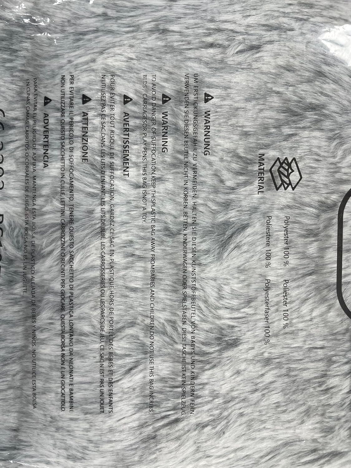 Hot Water Bottle with Luxury Cosy Faux Fur Cover,2L Leakproof Large Hot Water Bag for Neck,Shoulder,Hand Feet Warmer,Ideal for Women,Men(Grey)