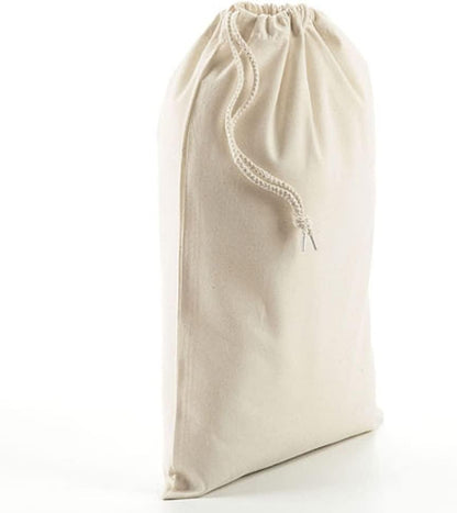 Personalised Custom Made Easter Rabbit Bunny Cotton Gift Sack Bag Extra Large (75 X 49 Cm 38 Litres) with Drawstring for Holiday Presents and Egg Hunt - Happy Easter