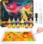 Water Marbling Paint for Kids - Arts and Crafts for Girls & Boys Crafts Kits Ideal Gifts for Kids Age 6+ 8-12