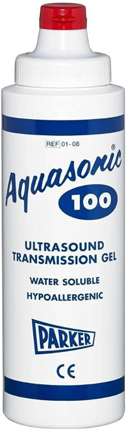 Ultrasound Gel, Ultrasonic Transmission Gel, Water Soluble Hypoallergenic Bacteriostatic, Non-Sensitising Gel for Therapeutic Medical Ultrasound and Beauty Application, 250Ml