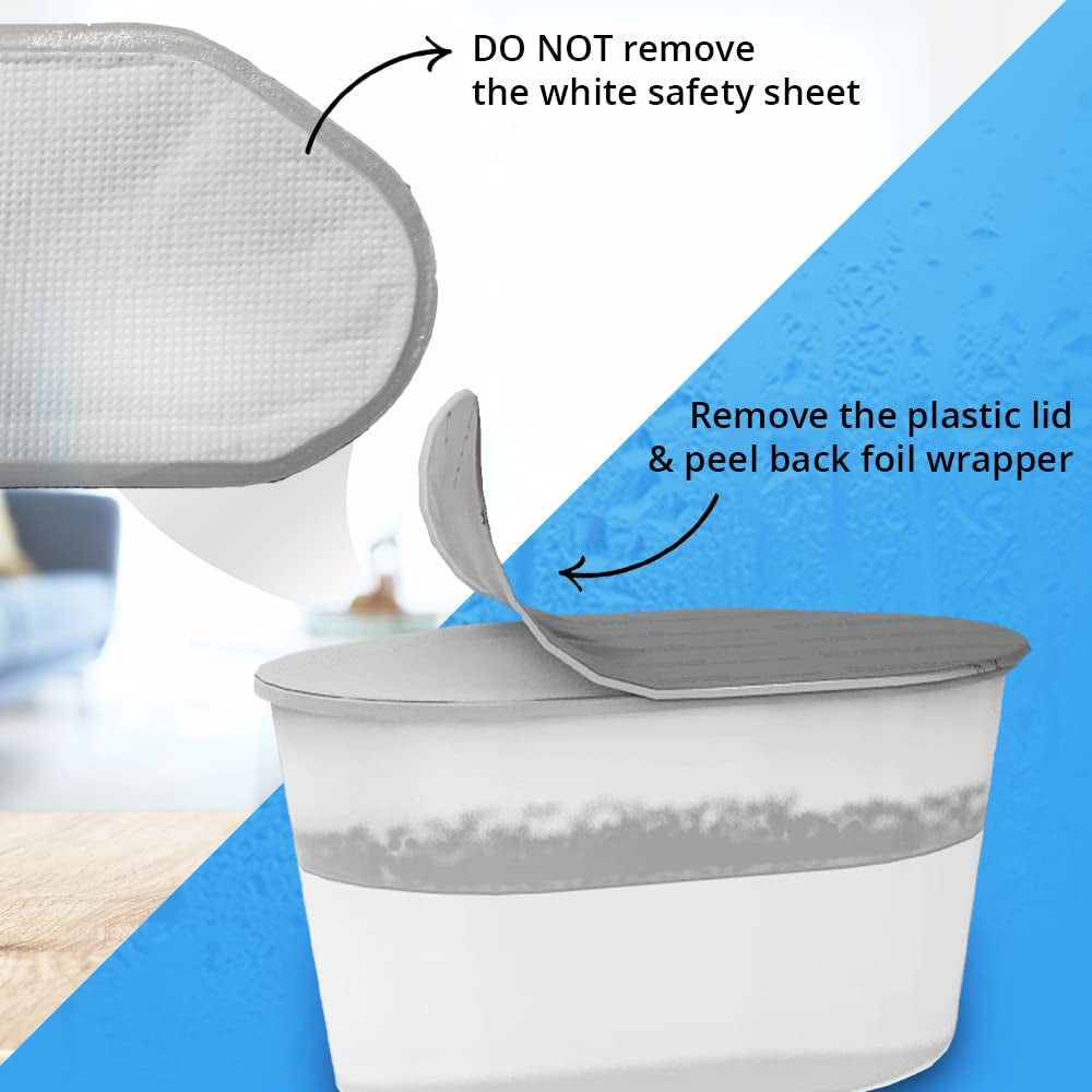 Dehumidifier 500Ml Pack of 10 Condensation Remover Moisture Absorber Dehumidifiers for Damp, Mould, Moisture in Home, Kitchen, Wardrobe, Bedroom