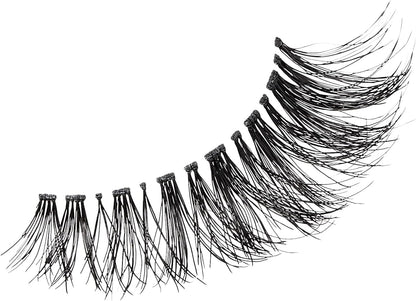 Lash Couture so Wispy Collection 1 Pair of Volumizing Fake Lashes, Style 04, with Tapered Ends and Aloe Infused Lash Glue