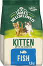 Junior Fish 1.5 Kg Bag, Hypoallergenic Kitten Dry Cat Food