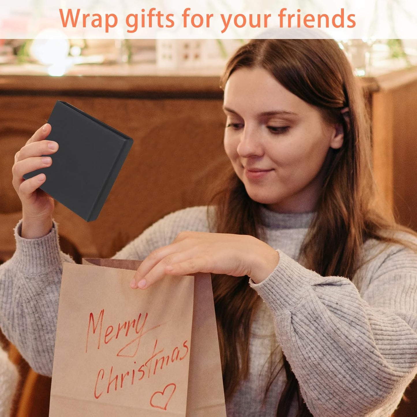 Small Jewellery Gift Box, 4 PCS Square Bracelet Boxes Cardboard Jewellery Boxes Kraft Bangle Box Storage Case for Packaging Necklace Ring Earrings Display