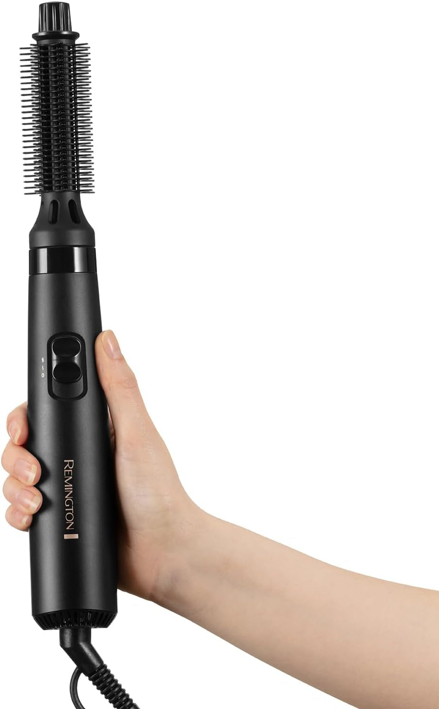 Blow Dry & Style Air Styler - for Shorter Hair (2 Attachments, 19Mm Brush, 25Mm Soft Bristle Brush, 2 Heat Settings, 2 Speed Settings, Swivel Cord, 400W) AS7100