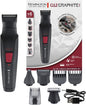 Hair Clipper Men [12-In-1 Kit with 6 Attachments, Body, Beard & Hair Trimmer, Nose Ear & Eyebrow Trimmer] G12 (Graphite Engineered Coating, Self-Sharpening Blades, USB Rechargeable) PG2120