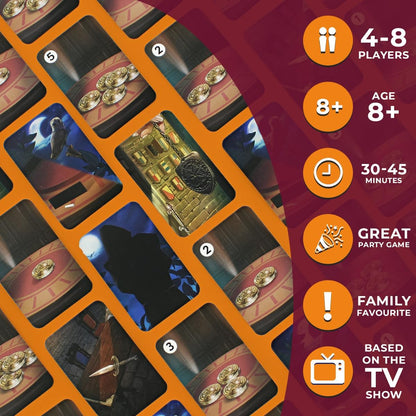 the Traitors Card Game | Based on the Hit TV Show | Family Social Deduction Fun | Great Game for Group Gatherings