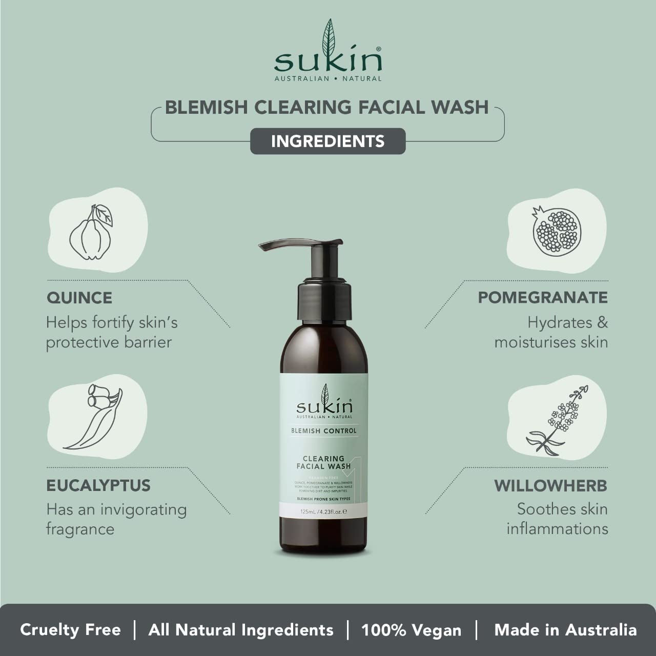 Clearing Facial Wash 125 Ml
