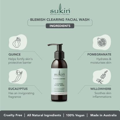 Clearing Facial Wash 125 Ml