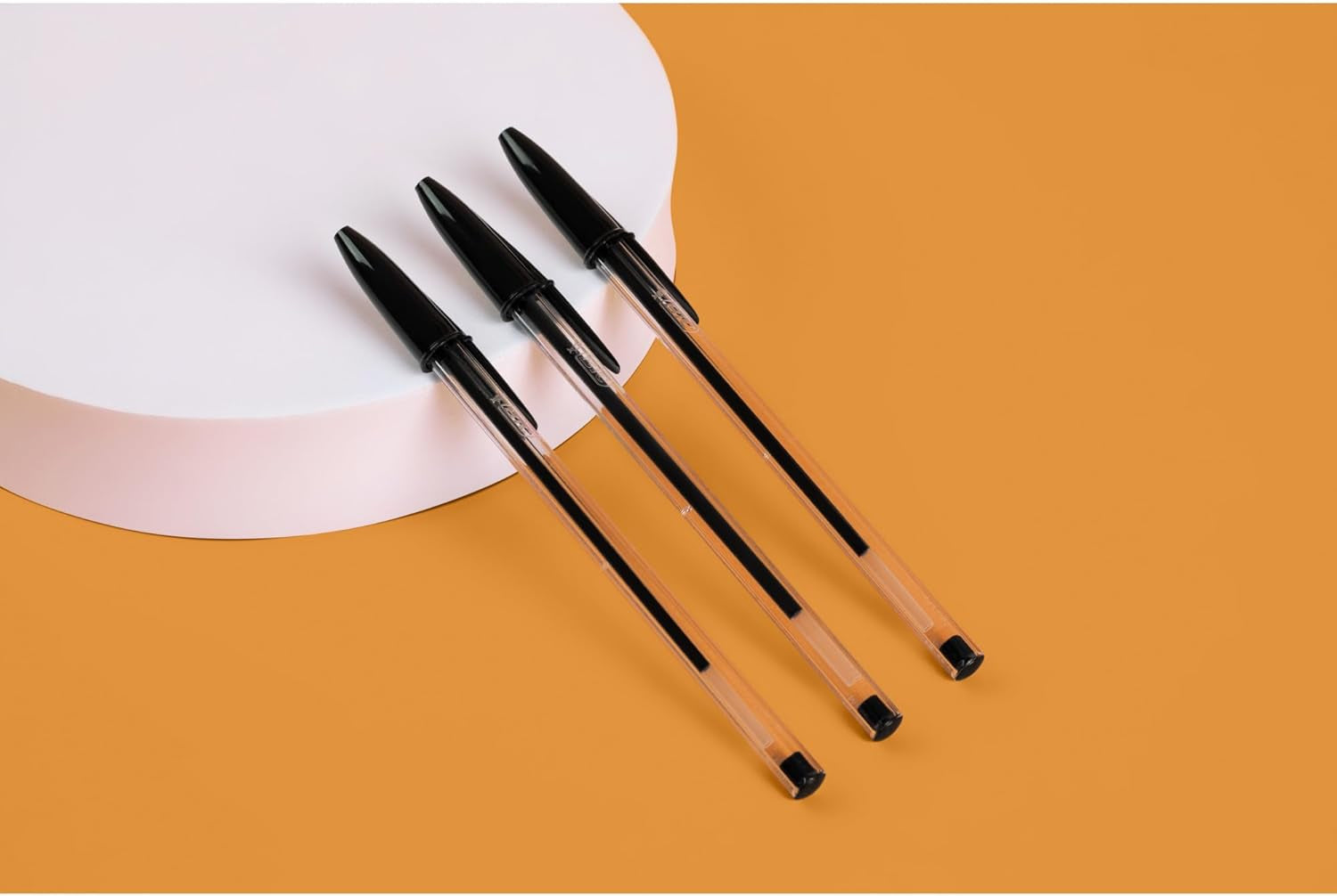 Cristal Original Ballpoint Pens Medium Tip (1 Mm) – Black, Box of 10