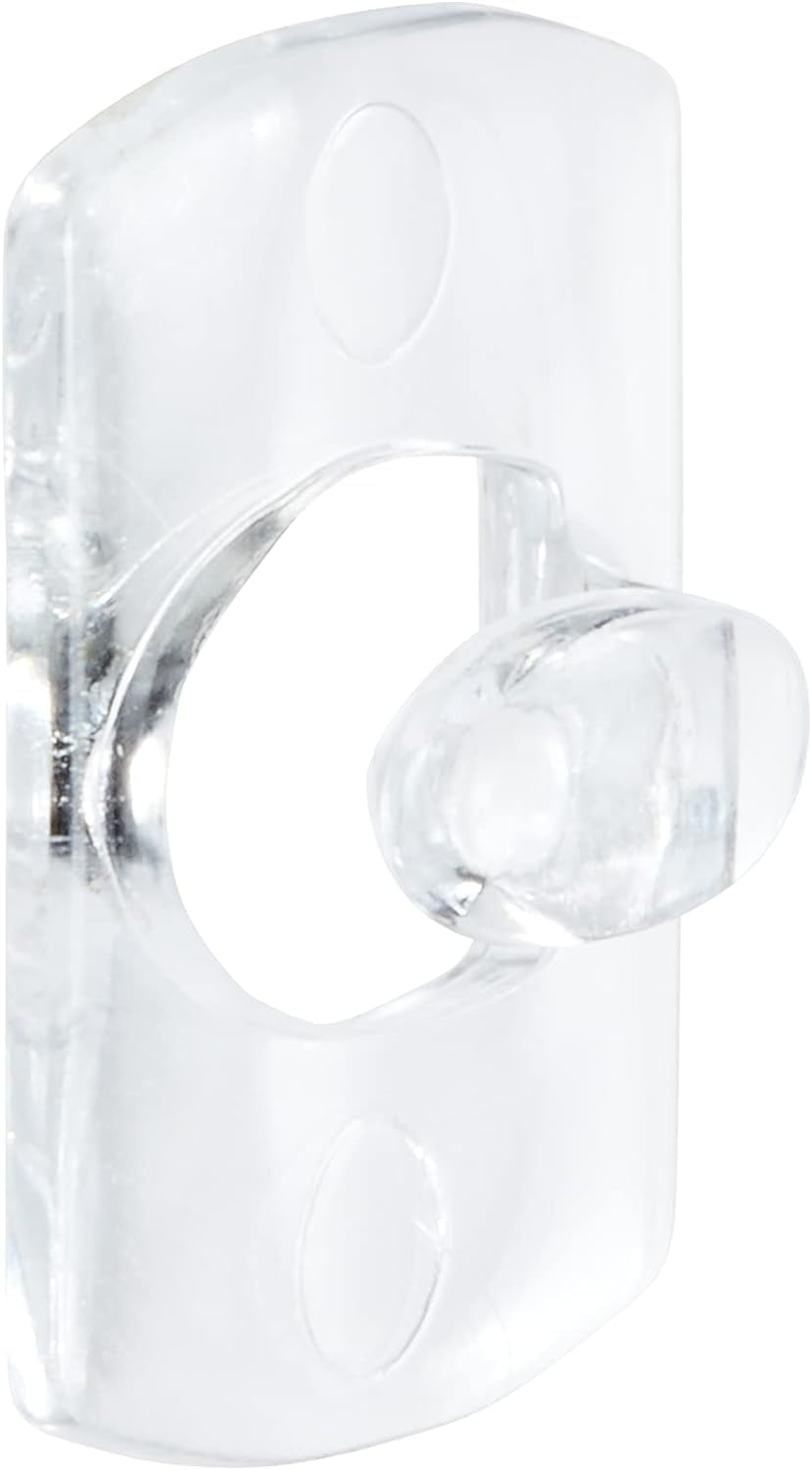 Decorating Clips, Pack of 20 Mini Hooks and 24 Small Strips, Transparent - Hanging Clips for Decorations and Fairy Lights, Wall Adhesive - Damage Free