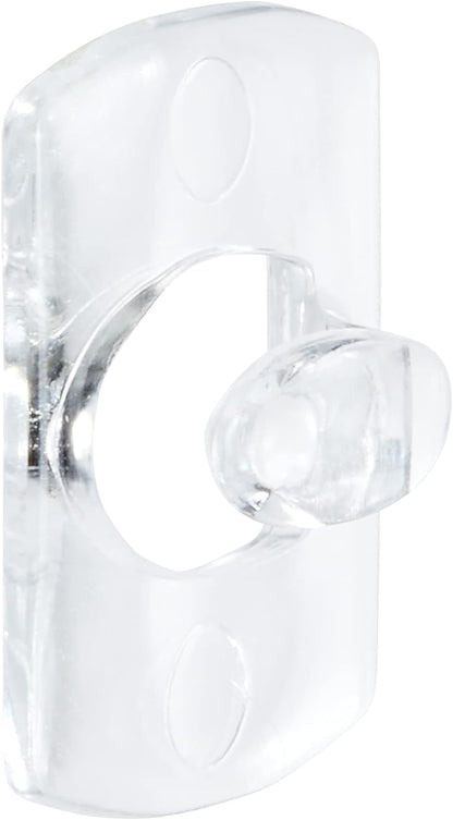 Decorating Clips, Pack of 20 Mini Hooks and 24 Small Strips, Transparent - Hanging Clips for Decorations and Fairy Lights, Wall Adhesive - Damage Free