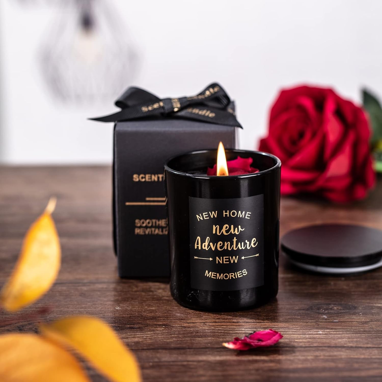 Jasmine Scented Candles Gifts for New Home House Warming Scented Candle Women Men Housewarming Presents Funny Friendship Gift for Best Friend BFF