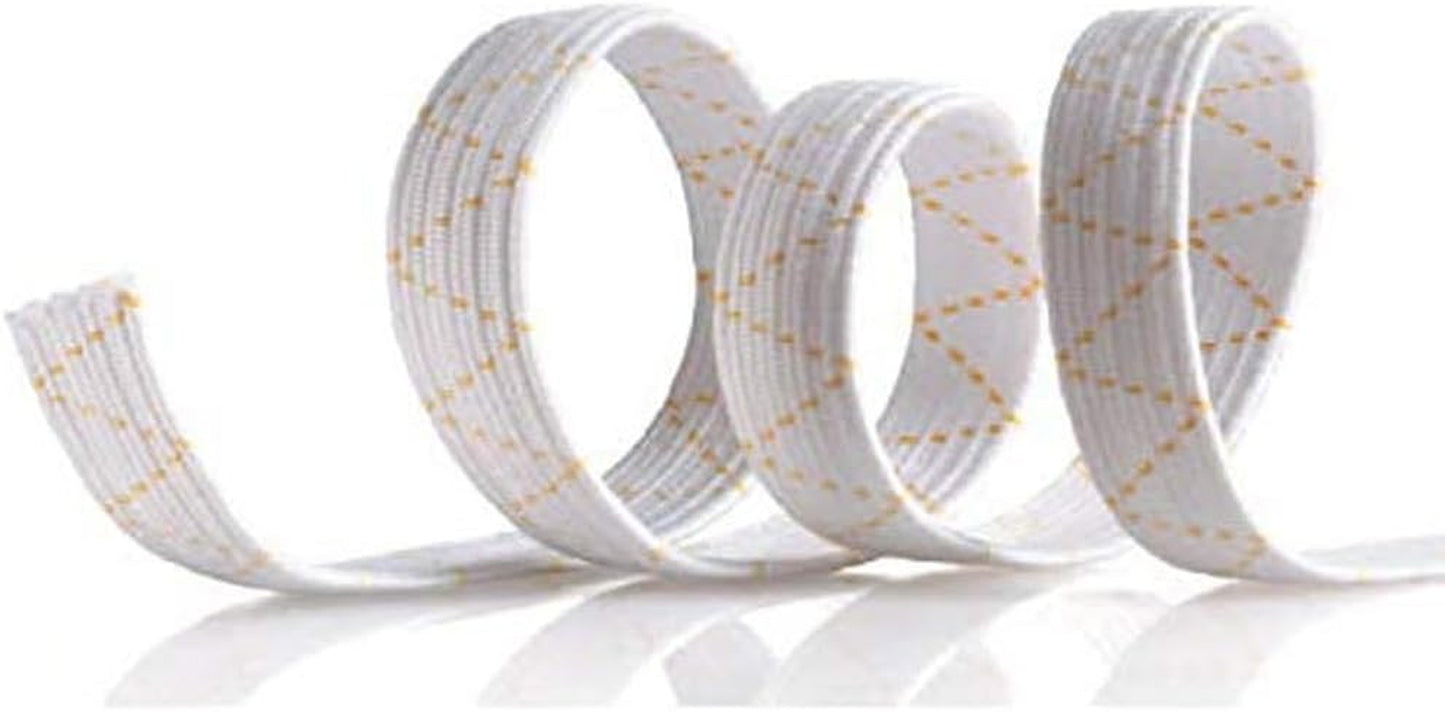 Standard-Elastic White, Polyester, 25 Mm, Weiÿ, 1 M