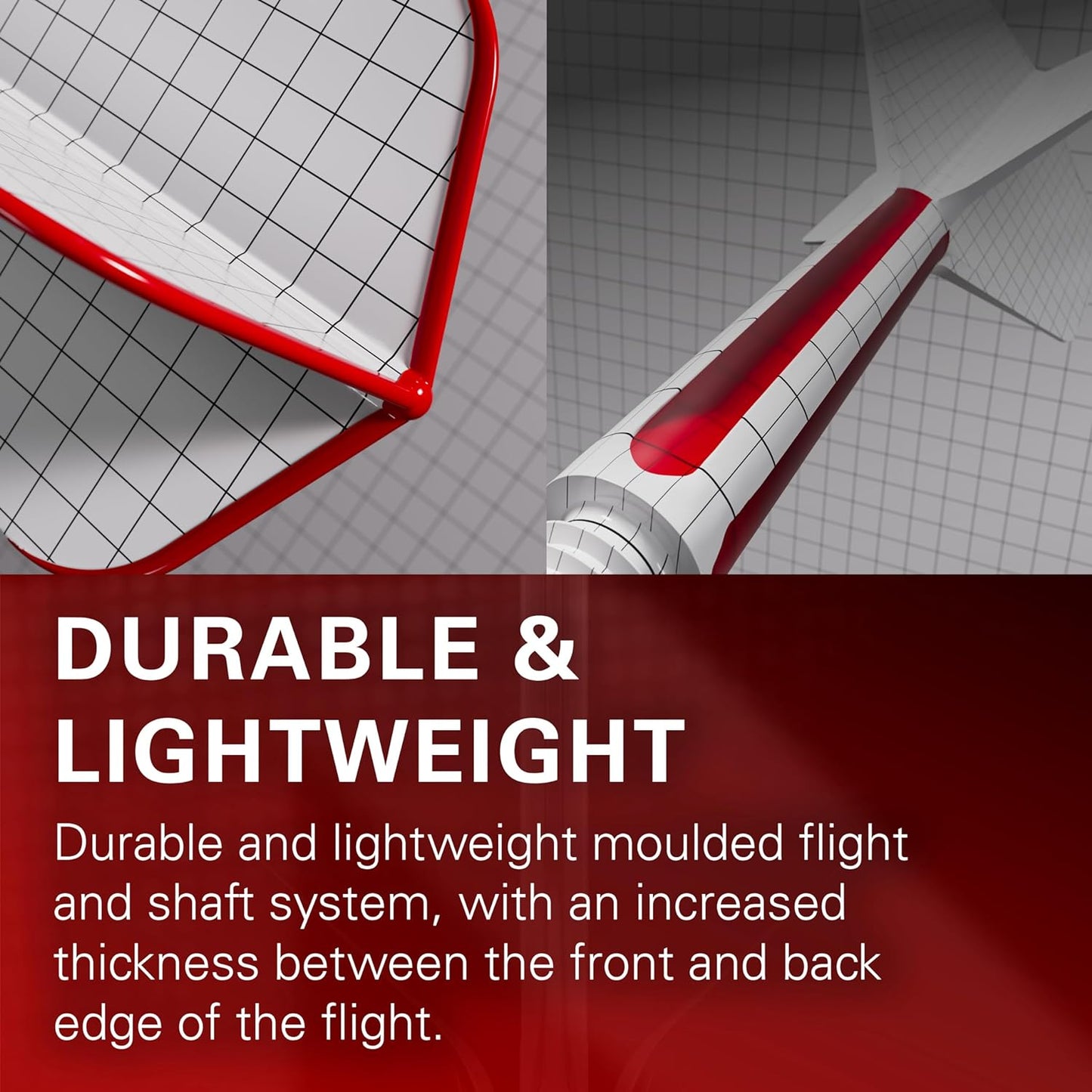 Darts K Flex Integrated Dart Flights and Shafts, No.2 | Pack of 3 K-Flex - No2, Kflex All in One Moulded Dart Flight & Stem Lengths: Short, Intermediate & Medium | Professional Dart Accessories