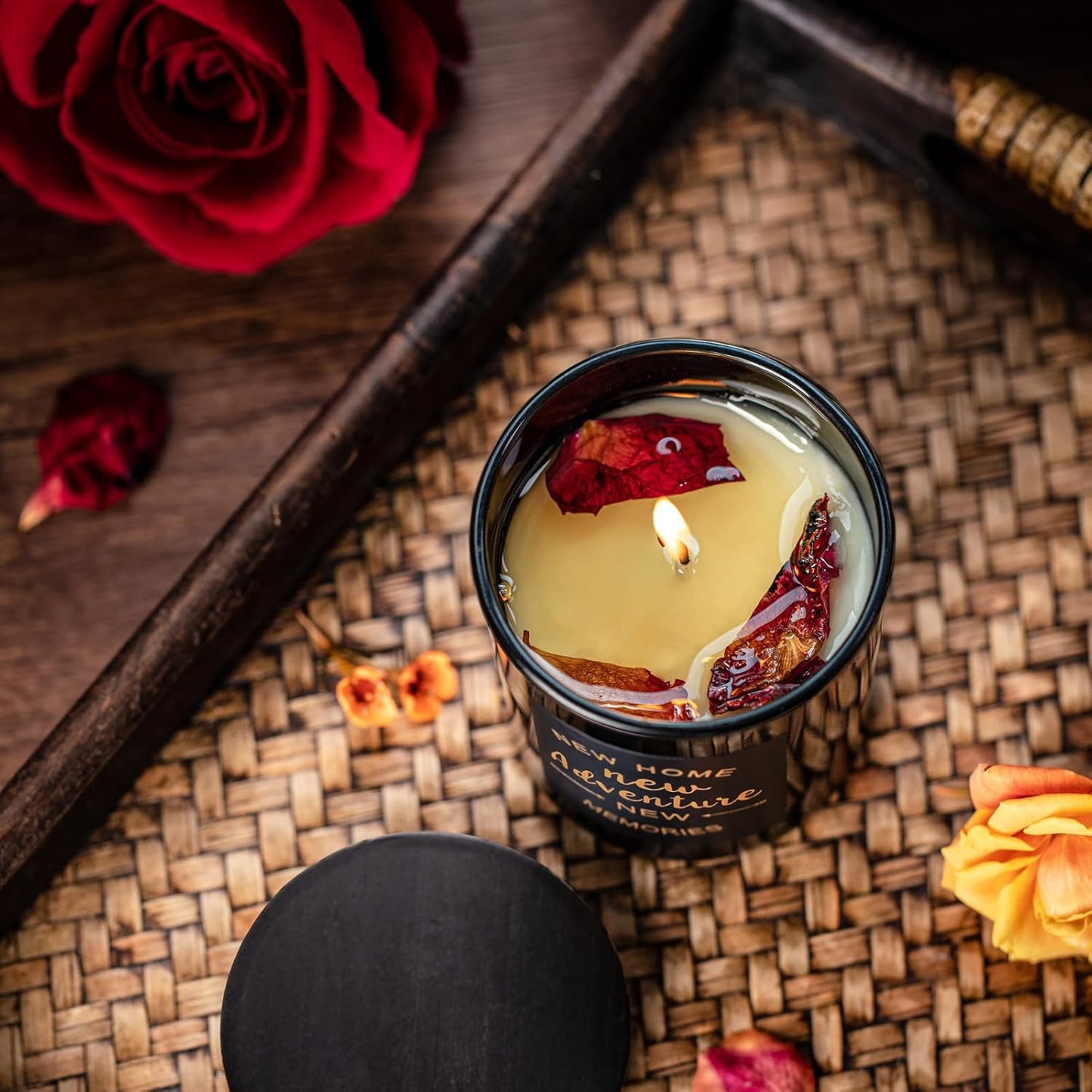 Jasmine Scented Candles Gifts for New Home House Warming Scented Candle Women Men Housewarming Presents Funny Friendship Gift for Best Friend BFF
