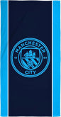 Manchester City FC  Official Towel | Super Soft Feel, Badge Football Club Design | Perfect the Home, Bath, Beach & Swimming Pool | One Size 75Cm X 150Cm | 100% Cotton
