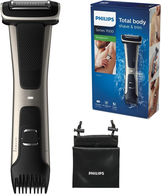 Series 7000 Showerproof Body Groomer and Trimmer - BG7025/13