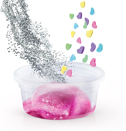 So Slime DIY Mix'In Kit 10 Pack, Multi-Coloured, Make 10 Slimes, Styles and Decorations for 100+ Combinations, No Glue! No Mess!,Everything Included to Mix Your Own Slime