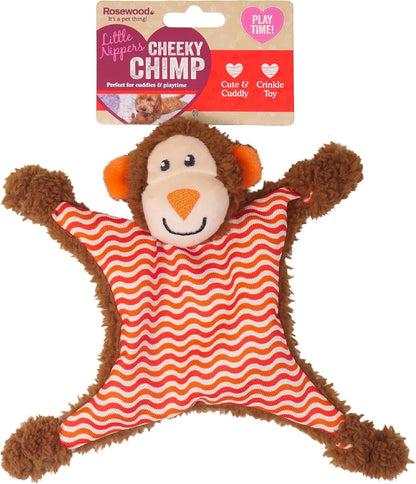 LITTLE NIPPERS CHEEKY Chimp,Brown,Small