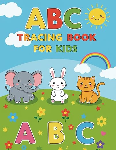 ABC Tracing Book for Kids Paperback – Large Print, 3 Feb. 2025 by Mia Benson (Author)