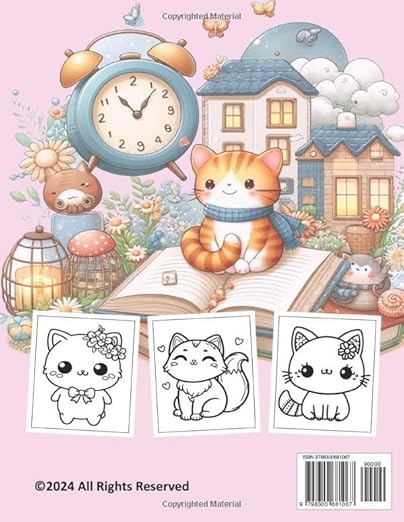 cat and color: Simple Joys for Everyone Paperback – Large Print, 20 Nov. 2024 by MIA BENSON (Author)